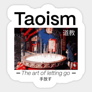 Taoism Religion Design Sticker